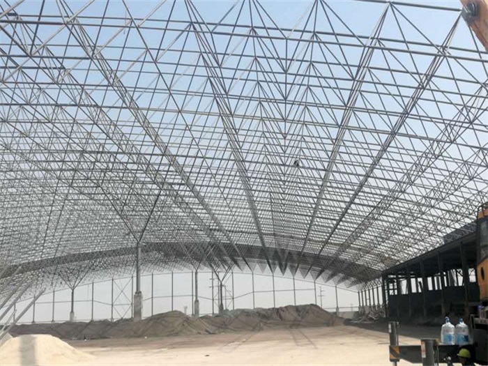 个旧钢厂料仓网架工程